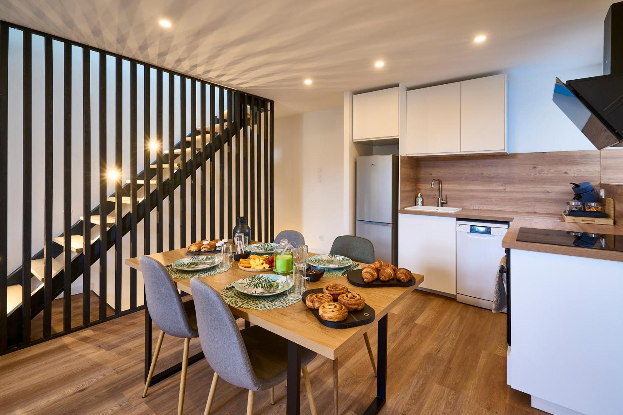 Le Rempart Scandinave - Triplex Au Pied De La Cite Apartment